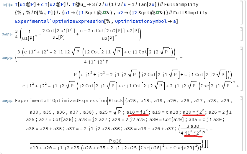 suboptimal output