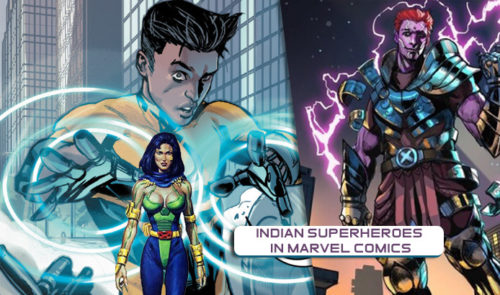 Indian superheroes banner