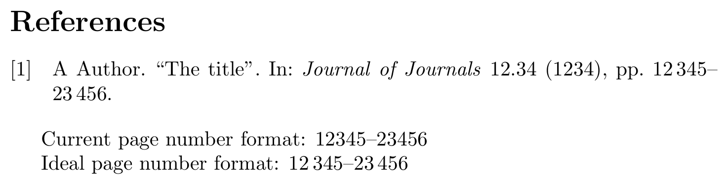 formatting - Format page numbers in biblatex - TeX - LaTeX Stack Exchange