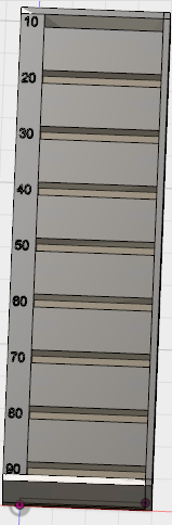 Here is a rough 3D model of the housing of the arduino