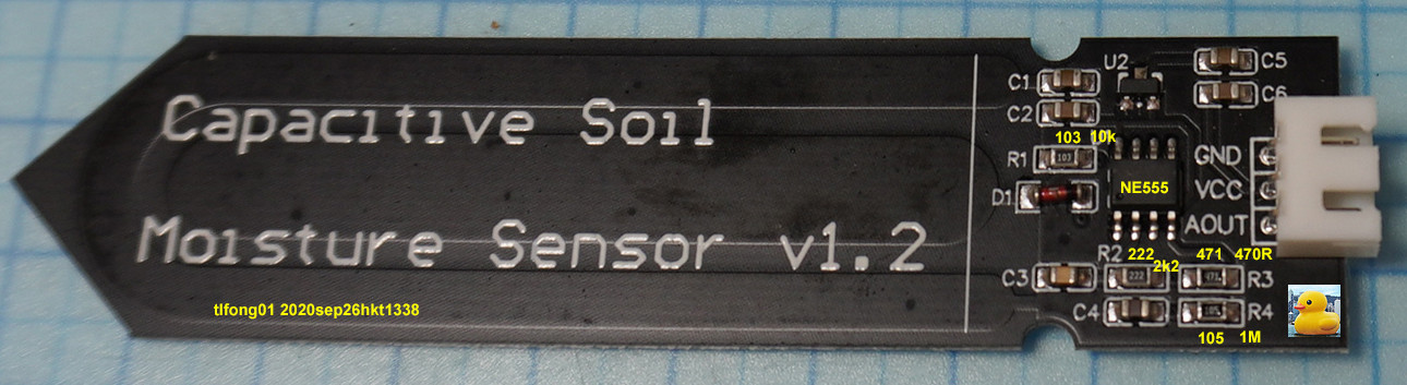 sensor physical layout