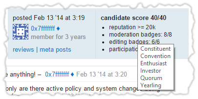 example candidate score screenshot