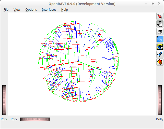 Random frames around a circle