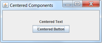 Centered Components 2