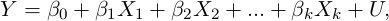 Linear regression model