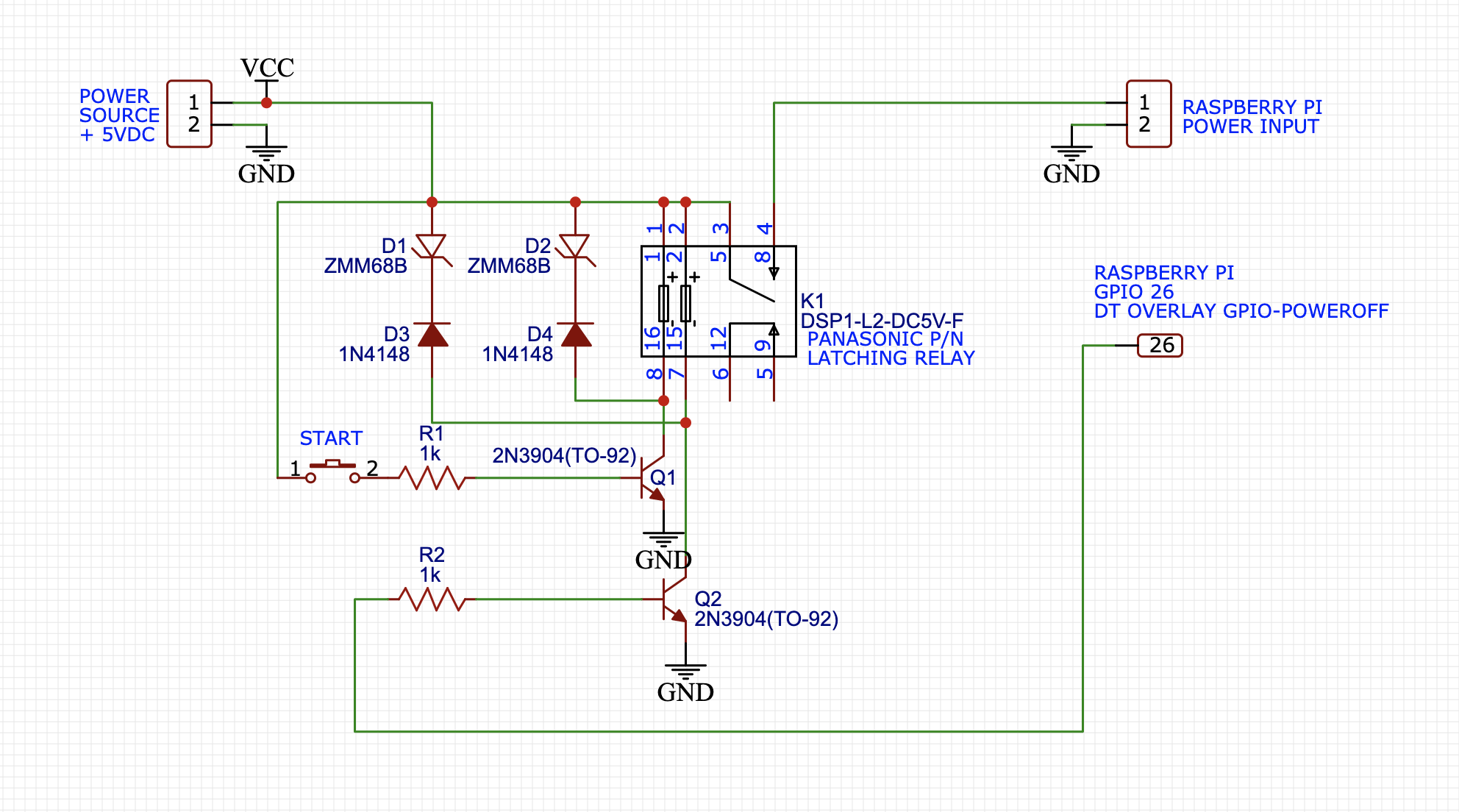 power removal external circuitry