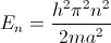 Equation for finding energies