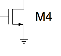 Normal NMOS schematic