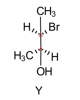 proposed alternative orientation of X