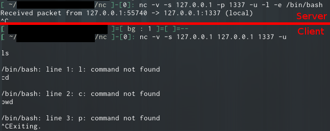 Example of broken UDP behavior