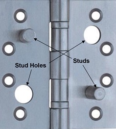 stud hinges