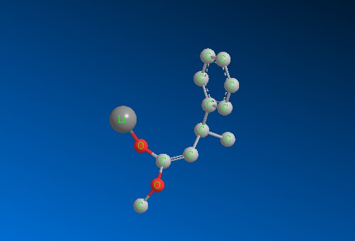 Chem3D structure