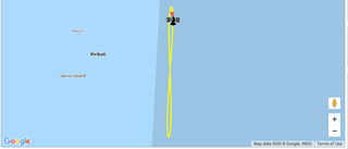 TDRS-13 ground track