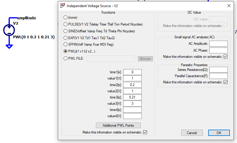 PWL example configuration