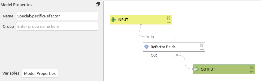 refactor graphical model