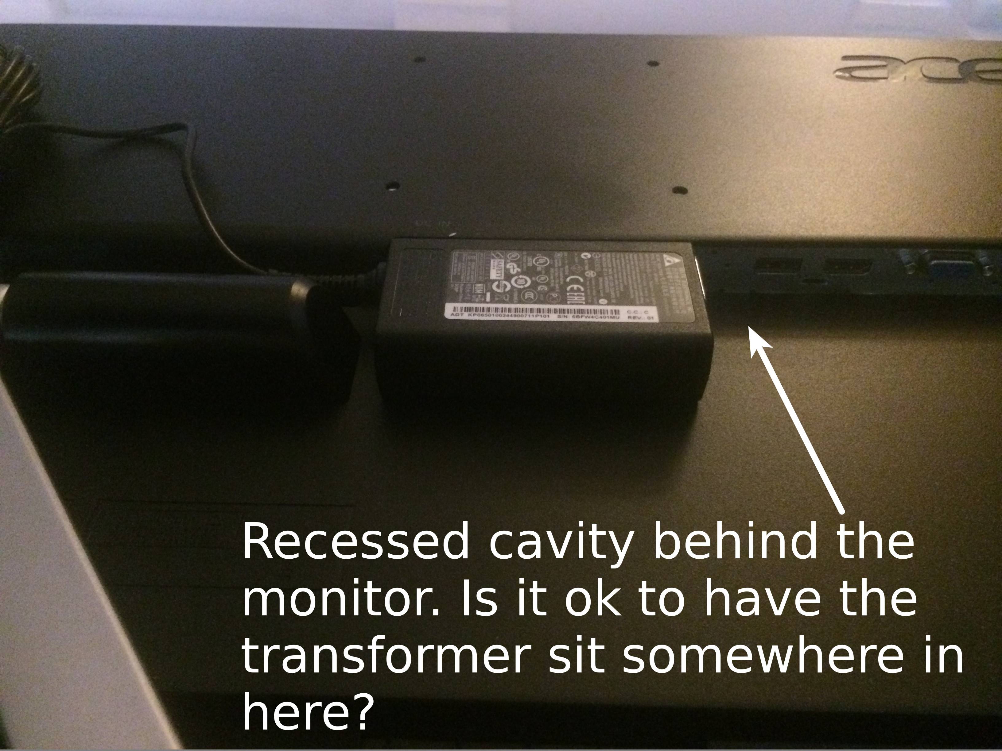 Monitor Cavity