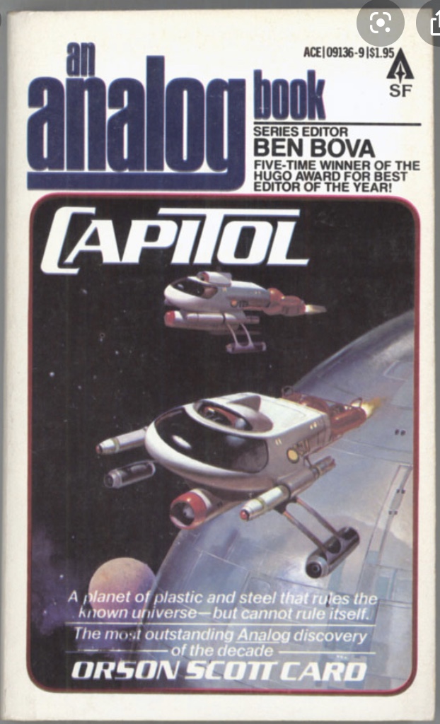 anthology cover featuring a spaceship