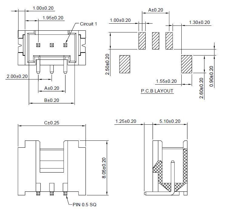 Grove SMD connector