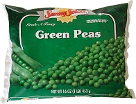 frozen peas