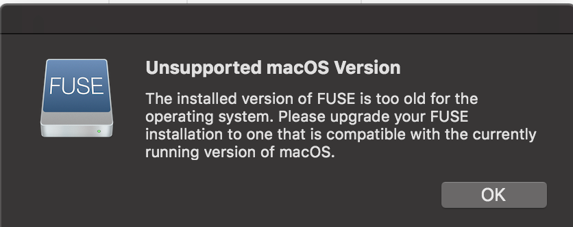 I get this message whenever I startup Mac