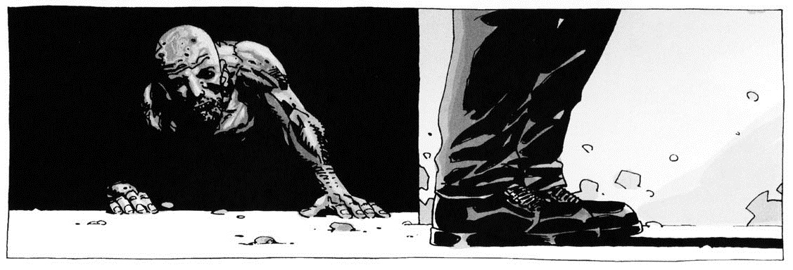 Panel from The Walking Dead #20