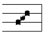 quilisma sign, square notation