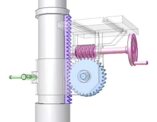 table lifting mechanism (thang010146 youtube)