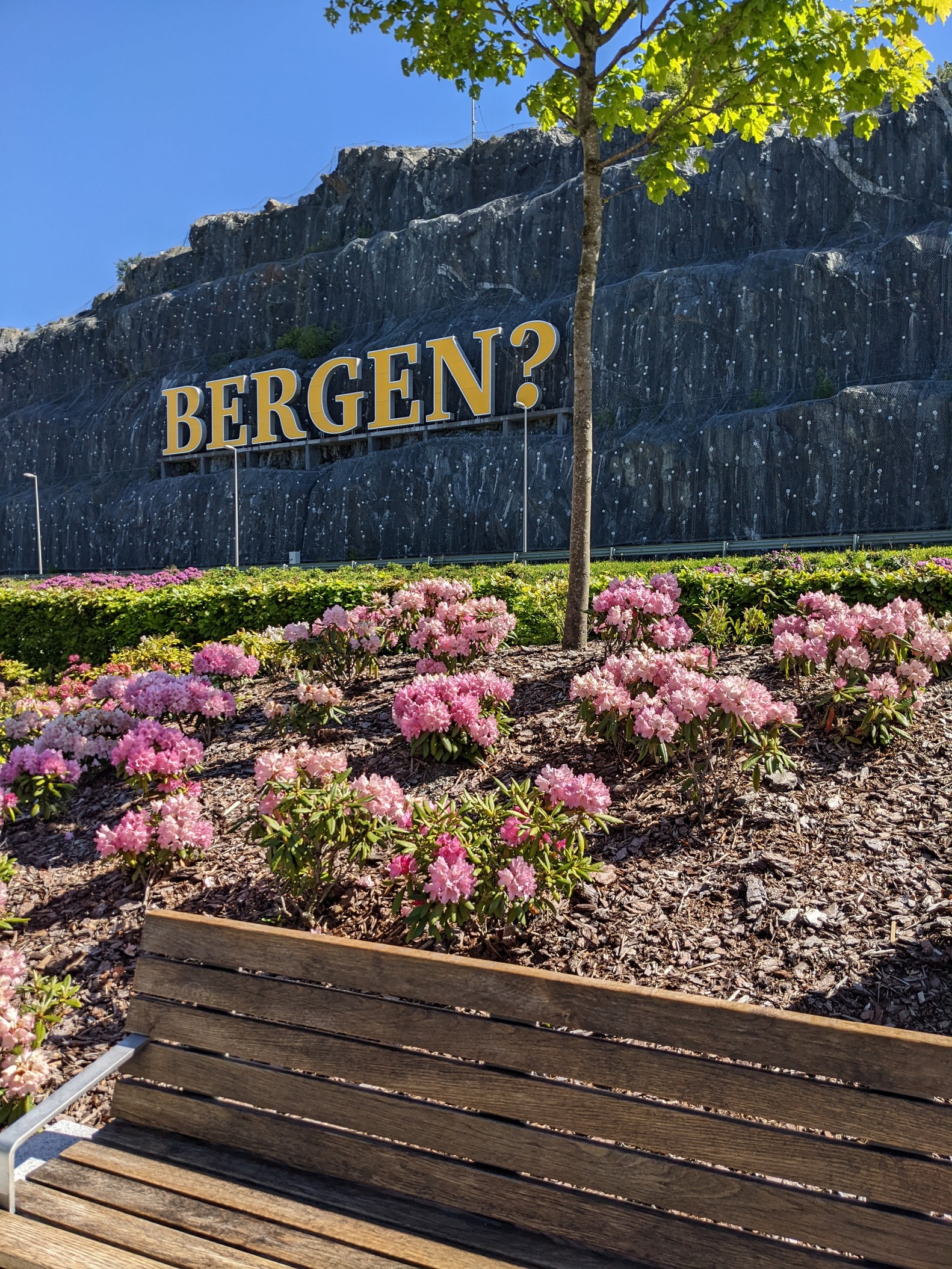 Bergen sign