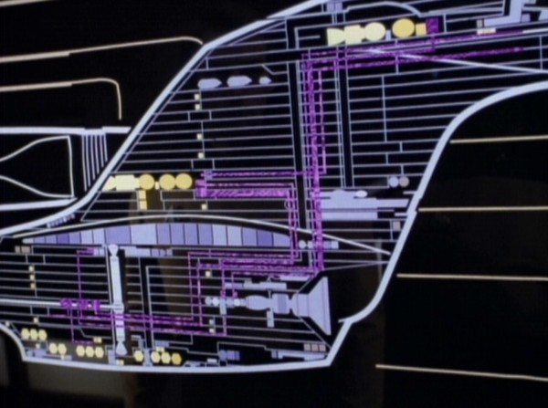 Enterprise-D Drive Section