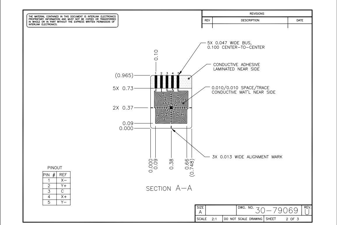 4-Zone FSR Sensor