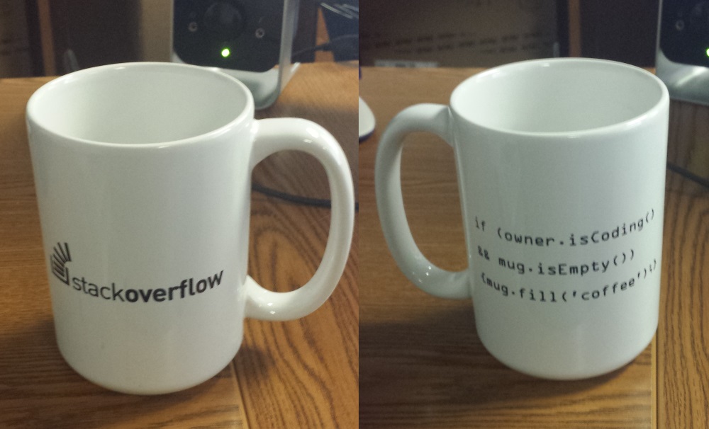 Stack Overflow coffee mug