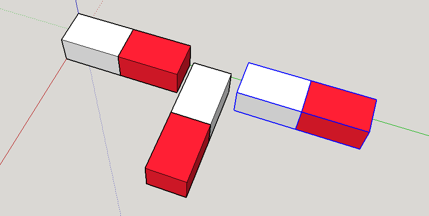 Three Magnets with one perpendicular