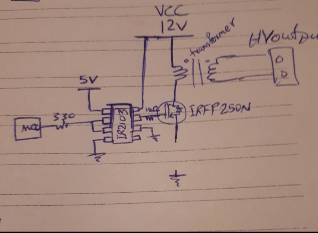 basic schematic of the circuit