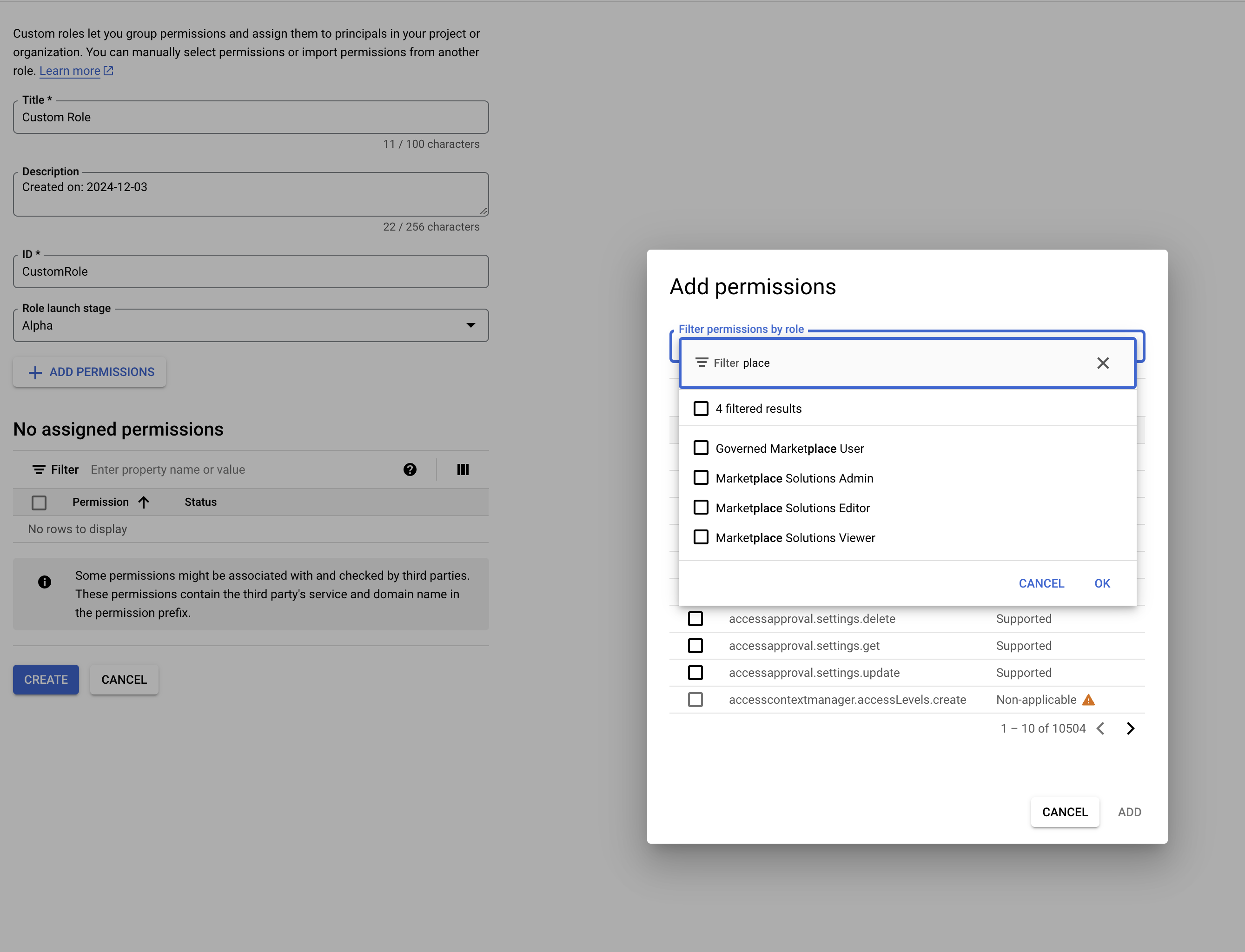 permission selection in GCP 2nd example3