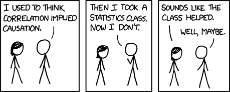 xkcd: causality and correlation