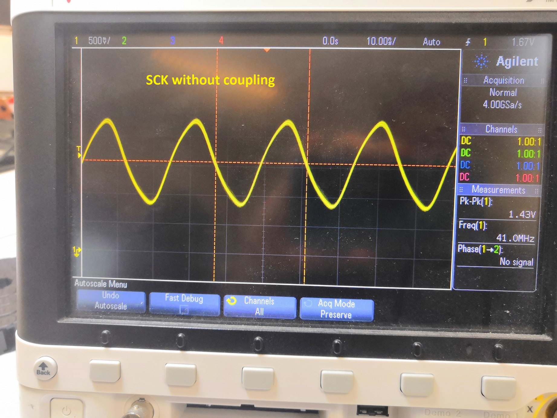 SCK without coupling