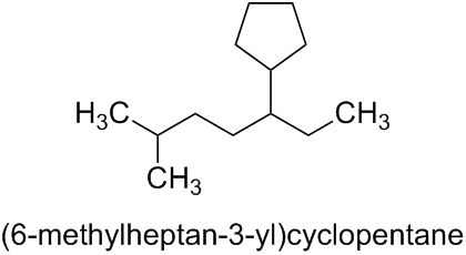 (6-methylheptan-3-yl)cyclopentane