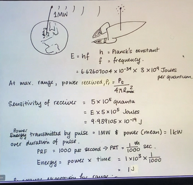 Lecturers attempt at the problem