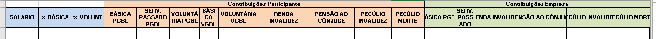 Planilha exemplo