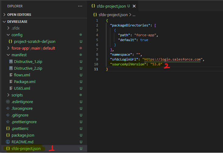 Open Sfdx-Project file and update sourceApiVersion to latest