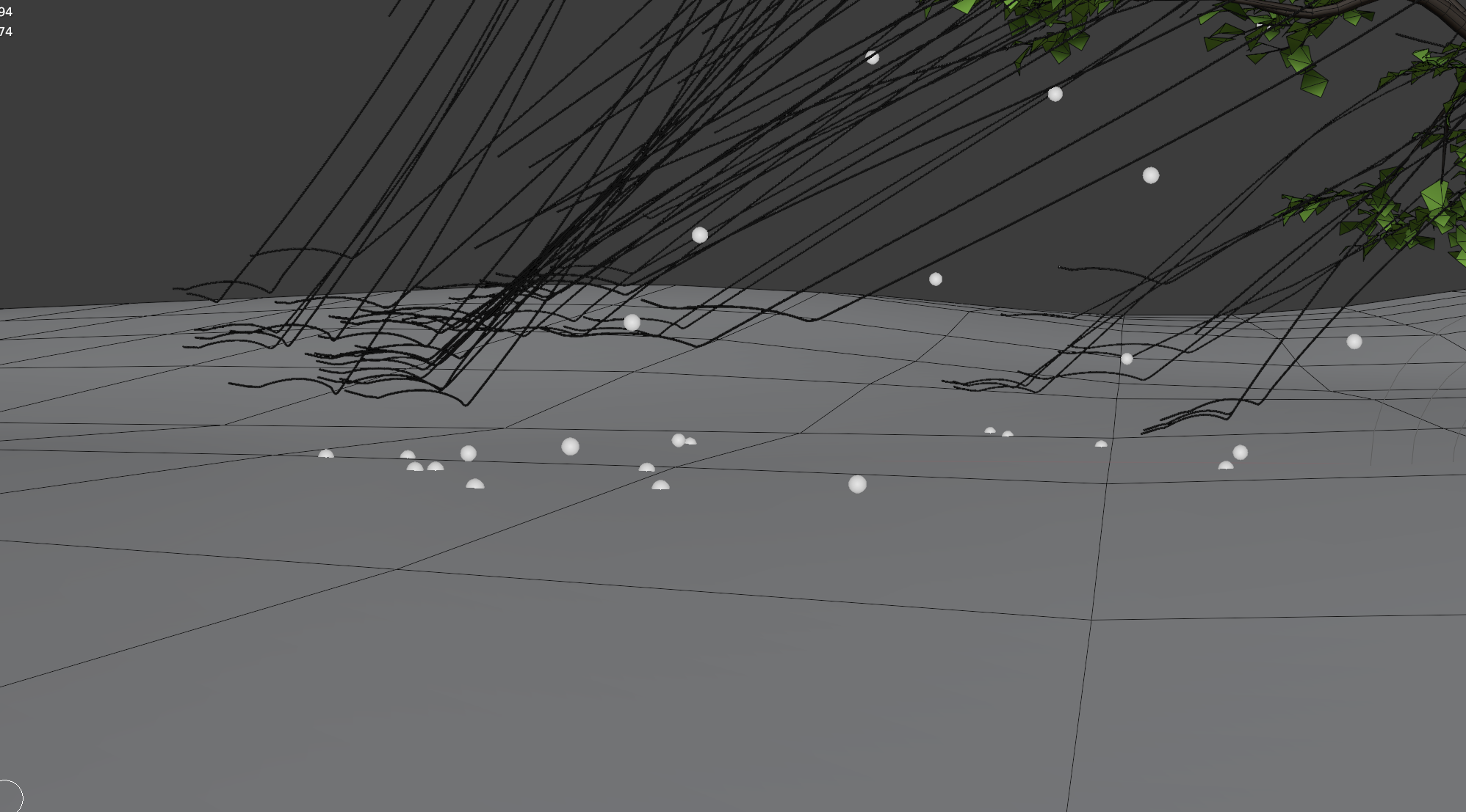 particle paths