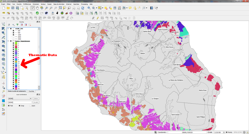 QGIS Thematic Map