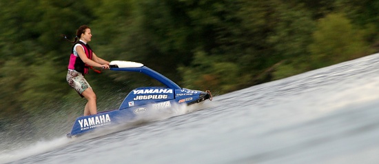 mowing the seaweed