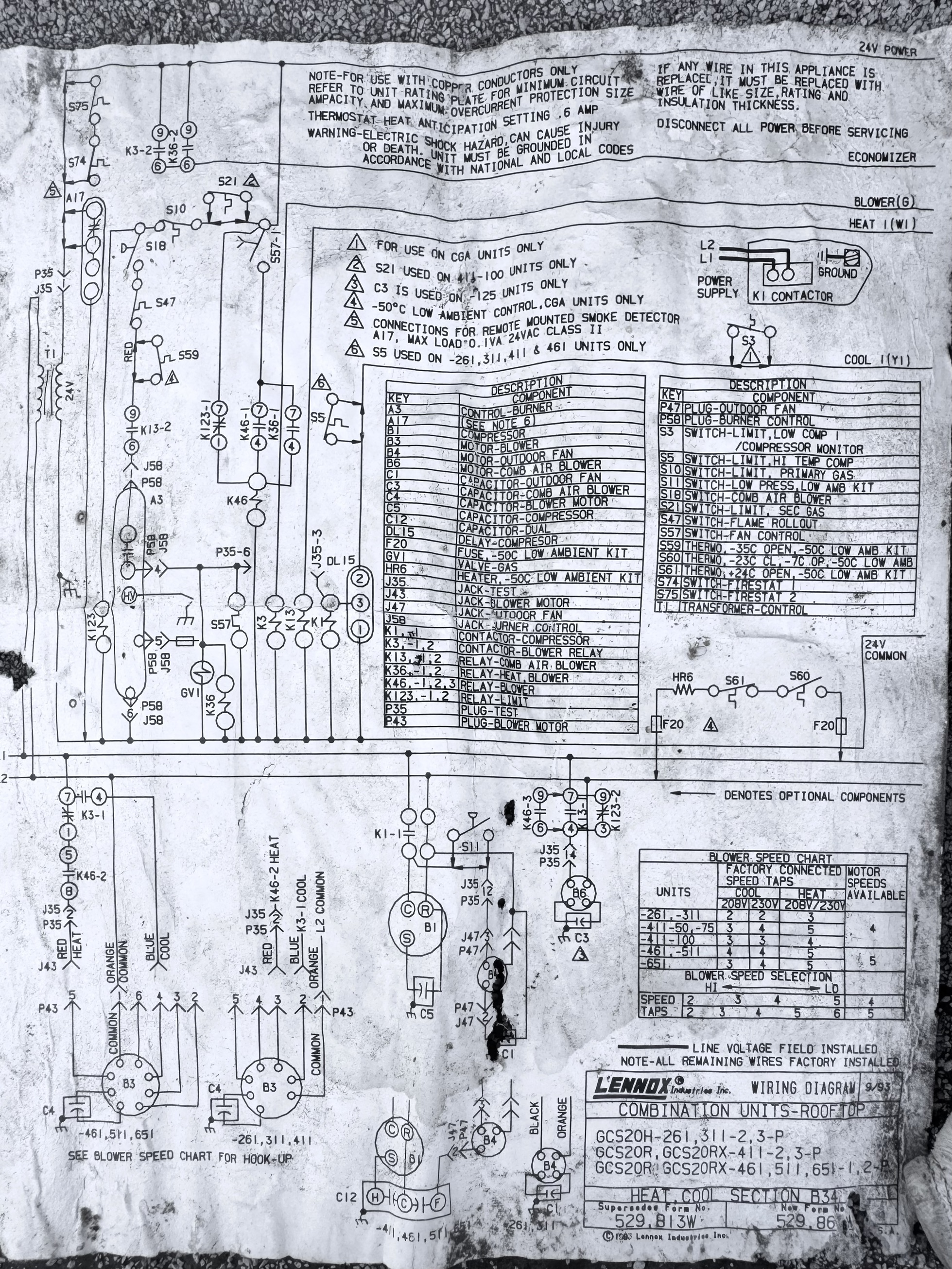 HVAC circuit diagram