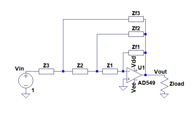 op amp multi feedback