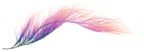 Visualisation of the Collatz conjecture