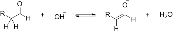 enolate formation