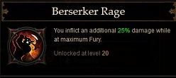 Berserker Rage passive