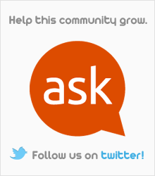 Help this community grow -- follow us on twitter!