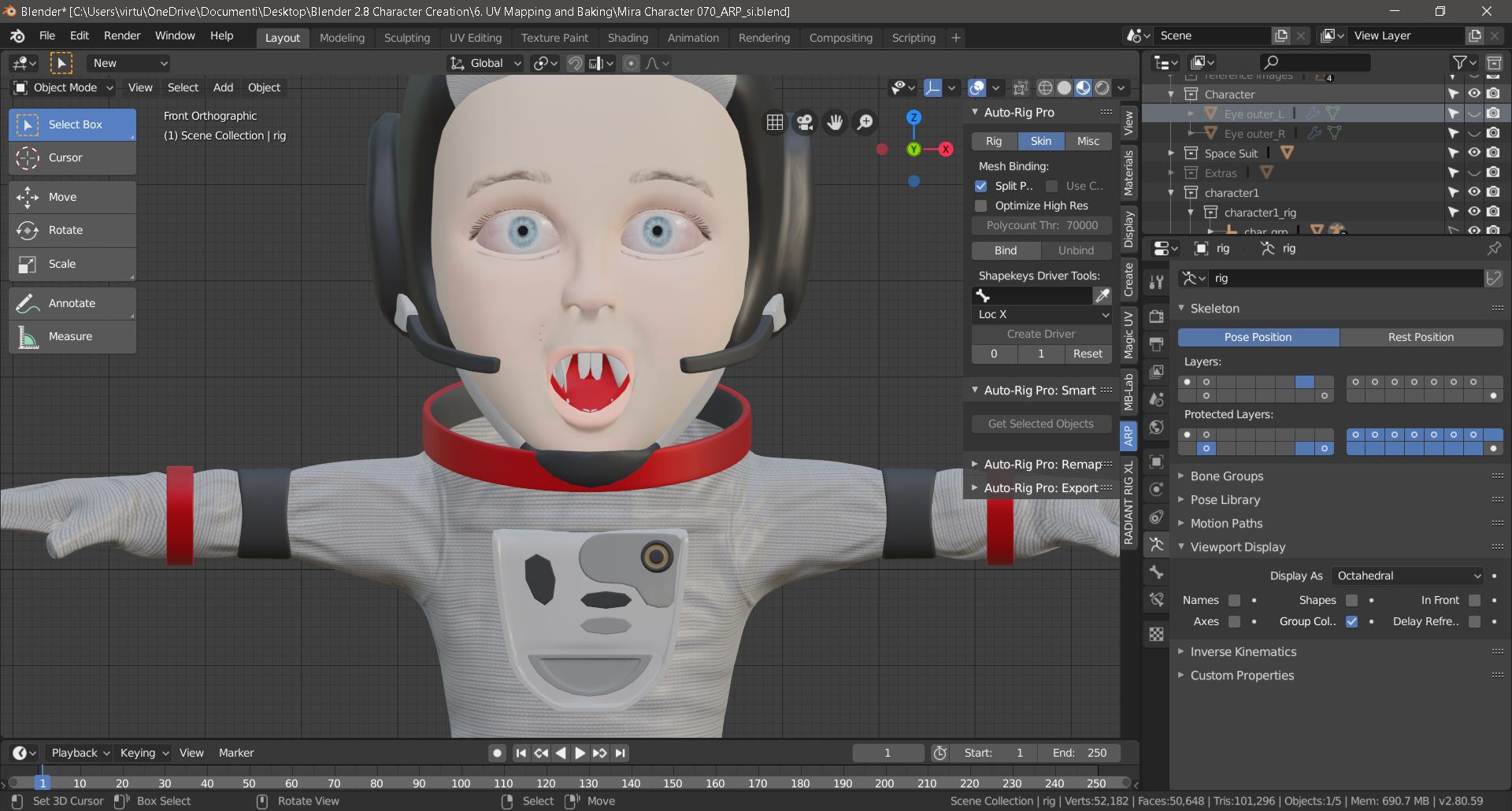 How To Recalculate The Automatic Weights For Single Bones In Blender 2. ...